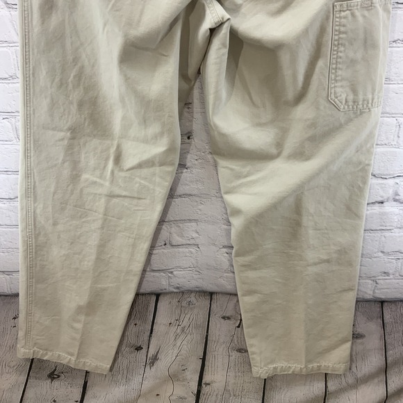 Columbia Pleated Pants Mens Sz 36 Khaki Beige Dress Slacks - Picture 8 of 11
